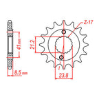 XAM Sprocket Kit Honda XR400 X-Ring 15/45
