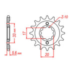 XAM Sprocket Kit Kawasaki KX250F '04-'05 /RMZ250 X-Ring Gold 13/48