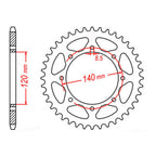 XAM Sprocket Kit Kawasaki KLR650 '22-'24 X-Ring 15/43
