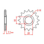 XAM Sprocket Kit Suzuki RM125/RMZ250 NSDCG2 12/50