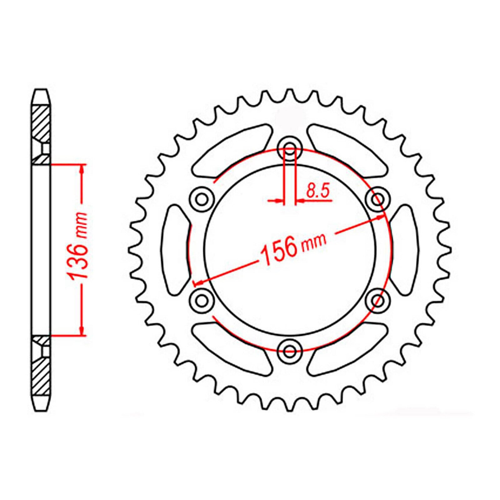 XAM Sprocket Kit Sherco 450/510SH1 NSDCG2 14/49