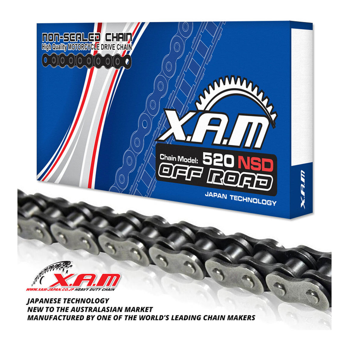 XAM Sprocket Kit Yamaha YZ125 '02-'04 Zero Blue 13/49