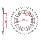 XAM Sprocket Kit BMW F800GS Adventure '13-'18 - 525AX 16/42