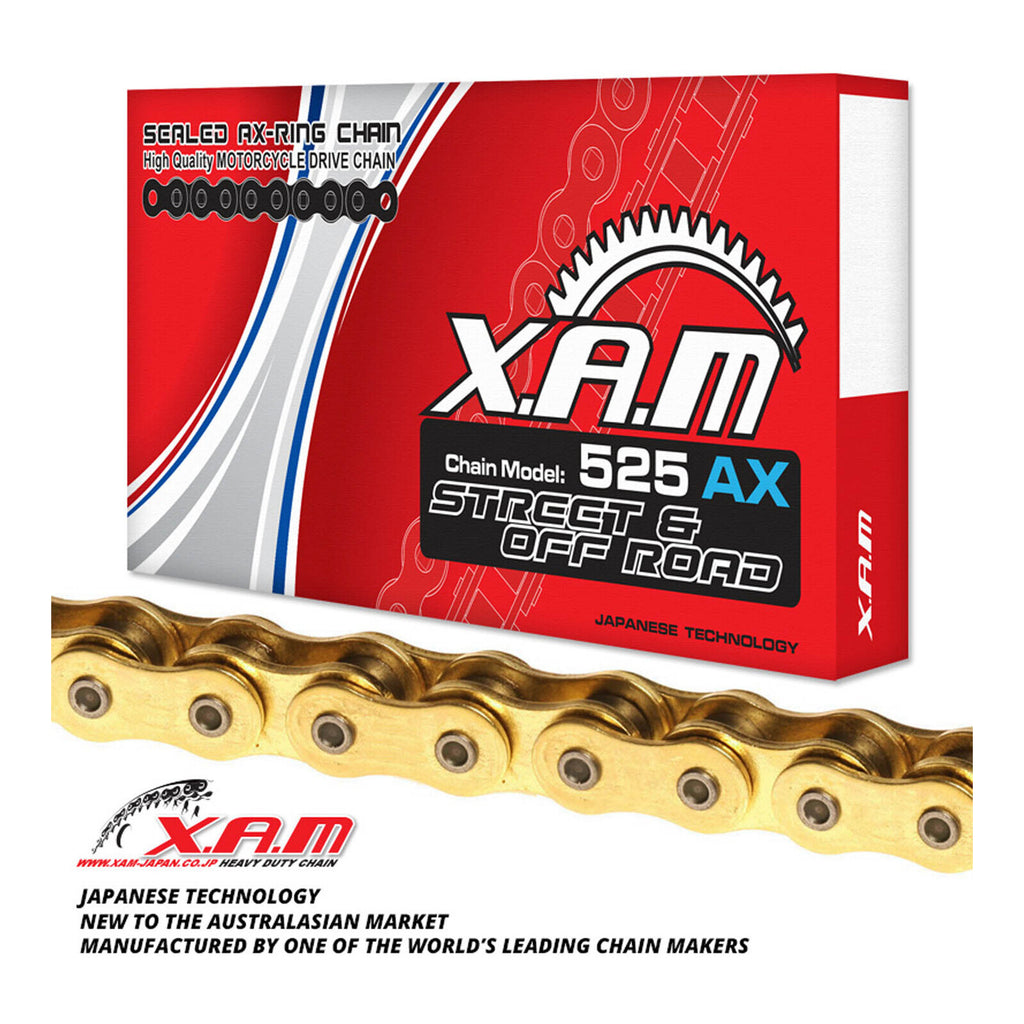 XAM Sprocket Kit Honda CBR600 '97/'98 X-Ring Gold 15/43