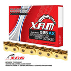 XAM Sprocket Kit Honda CBR600 '97/'98 X-Ring Gold 15/43