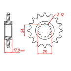 XAM Sprocket Kit Honda CB600F Hornet '-06 X-Ring Gold 15/42