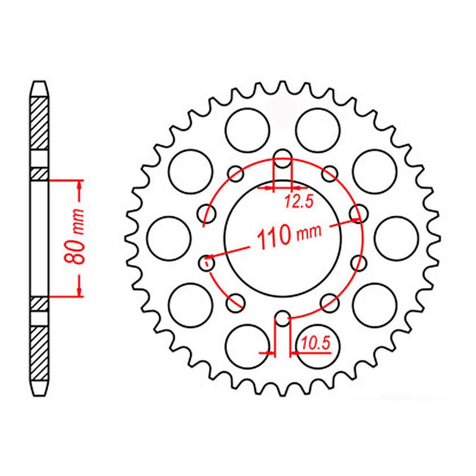 XAM Sprocket Kit Honda CBR1000F '89-'00 X-Ring 17/42