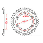 XAM Sprocket Kit Honda CBR1000RR '08-'15 X-Ring 16/42