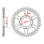 XAM Sprocket Kit Kawasaki ZX9R '98-'01 X-Ring 16/41