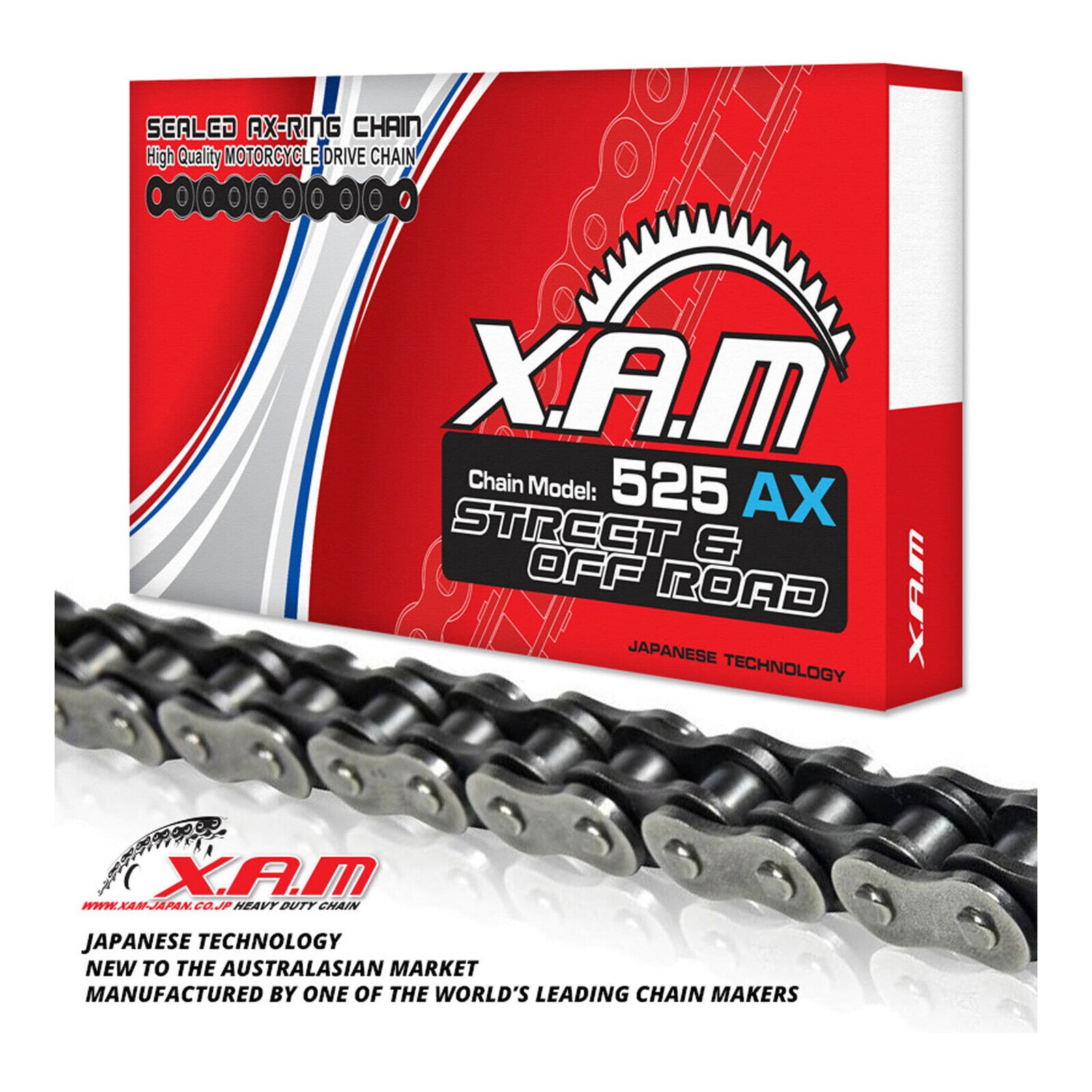 XAM Sprocket Kit Suzuki DL1000 V-Strom '02-'10 - 525AX 17/42