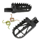 Zeta Wide Chromoly Mid Foot Pegs - Yamaha WR250R / WR250X
