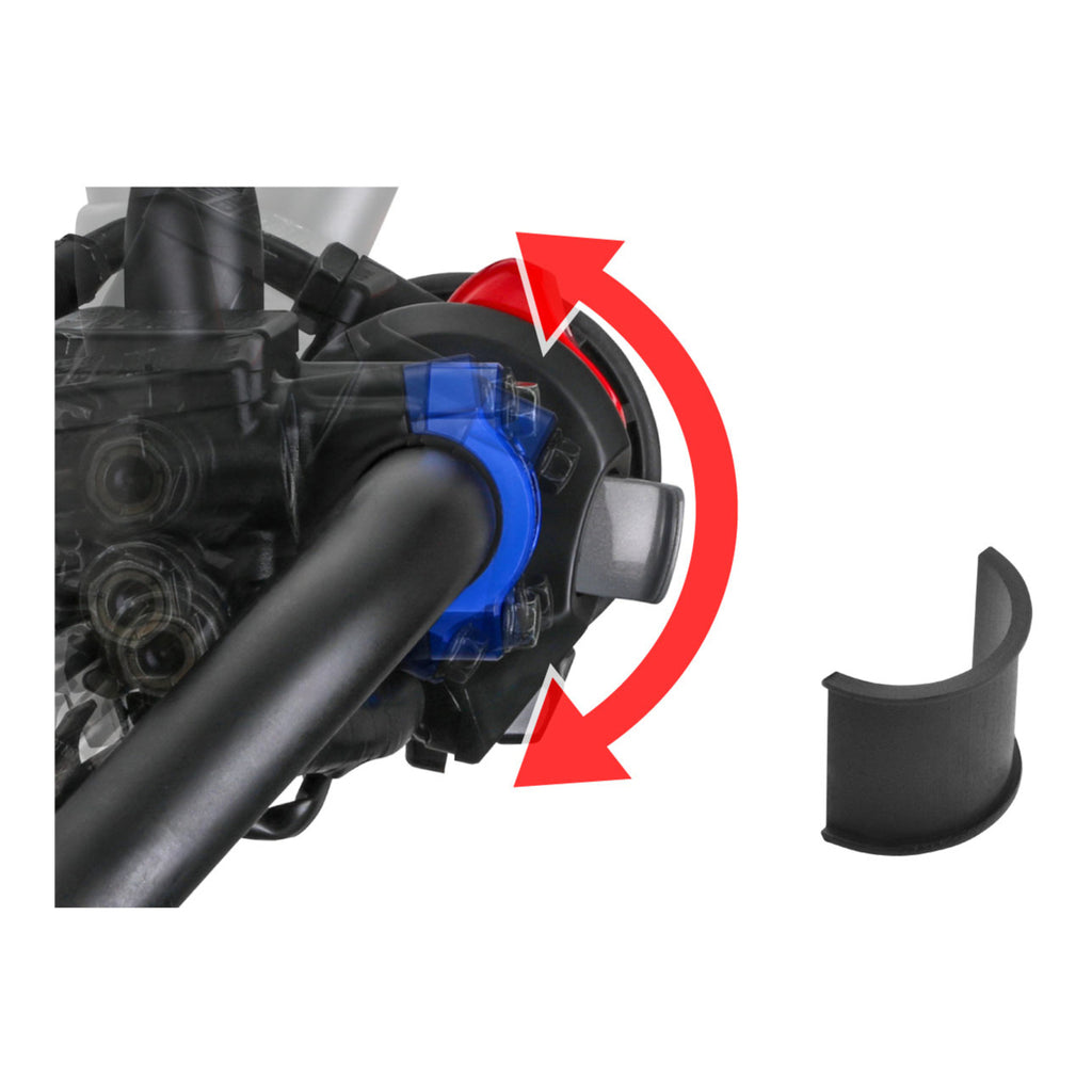 Zeta Rotating Bar Clamp - Brake Side - Titanium