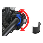 Zeta Rotating Bar Clamp - Brake Side - Titanium