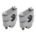 Zeta Handlebar Rise Kit 19mm Height - 22.2mm Bar - Titanium