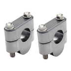 Zeta Handlebar Rise Kit 19mm Height - 22.2mm Bar - Titanium