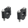Zeta Handlebar Rise Kit 19mm Height - 22.2mm Bar - Black