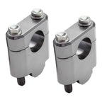 Zeta Handlebar Rise Kit 30mm Height - 22.2mm Bar - Titanium