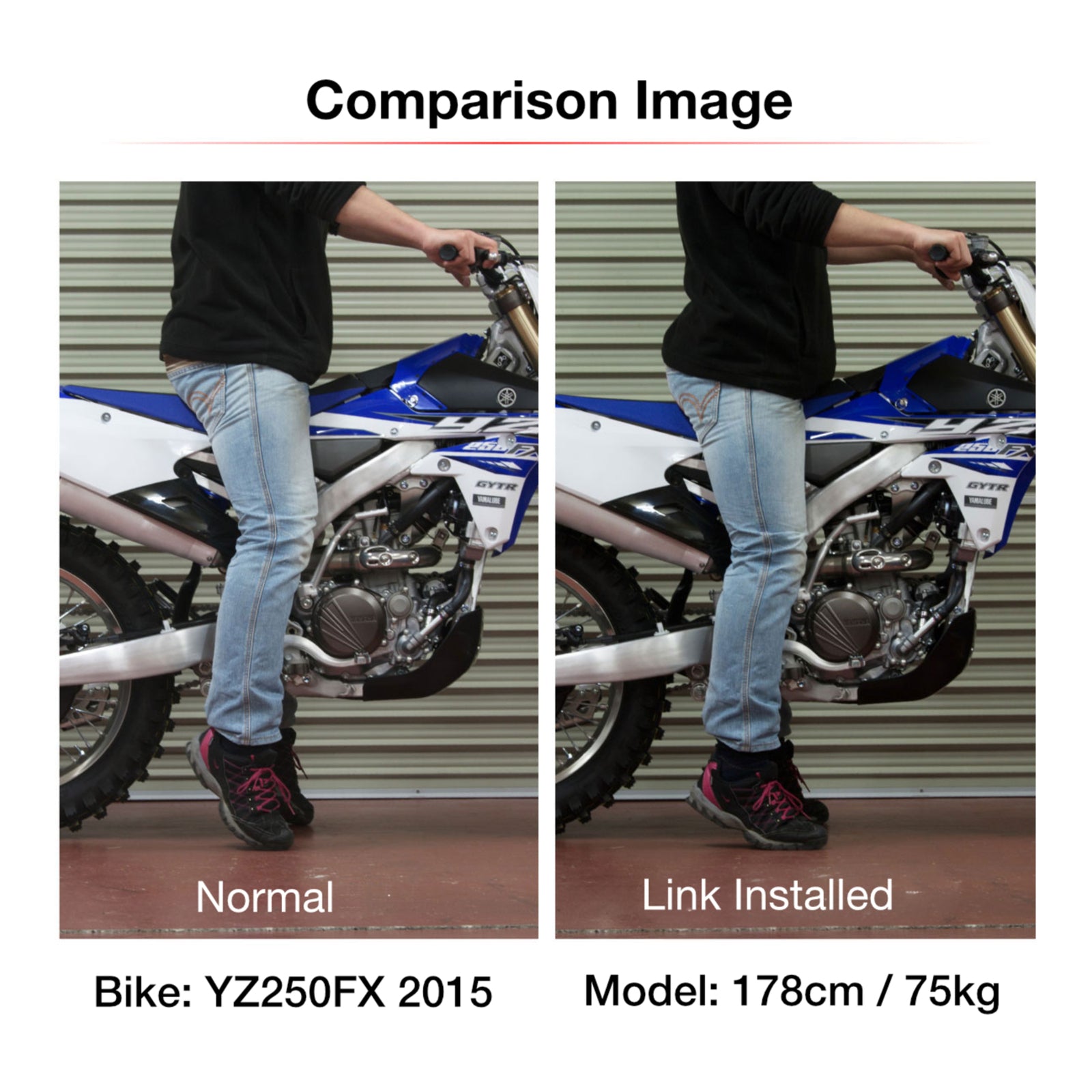 Zeta RSL Low Down Link -30mm - Husqvarna TC125 ('16-) / TC250 ('17-) / FC250 / F