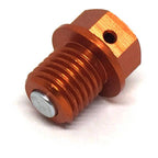 Zeta Magnetic Drain Bolt M12 x 12 P1.5 - Orange