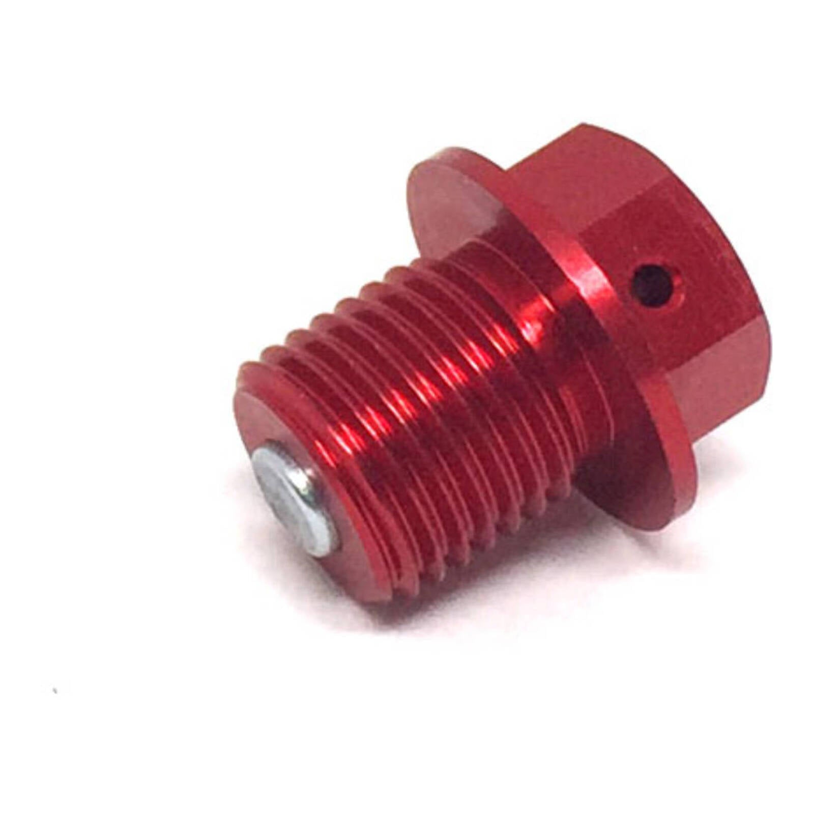 Zeta Magnetic Drain Bolt M14 x 14 P1.5 - Red