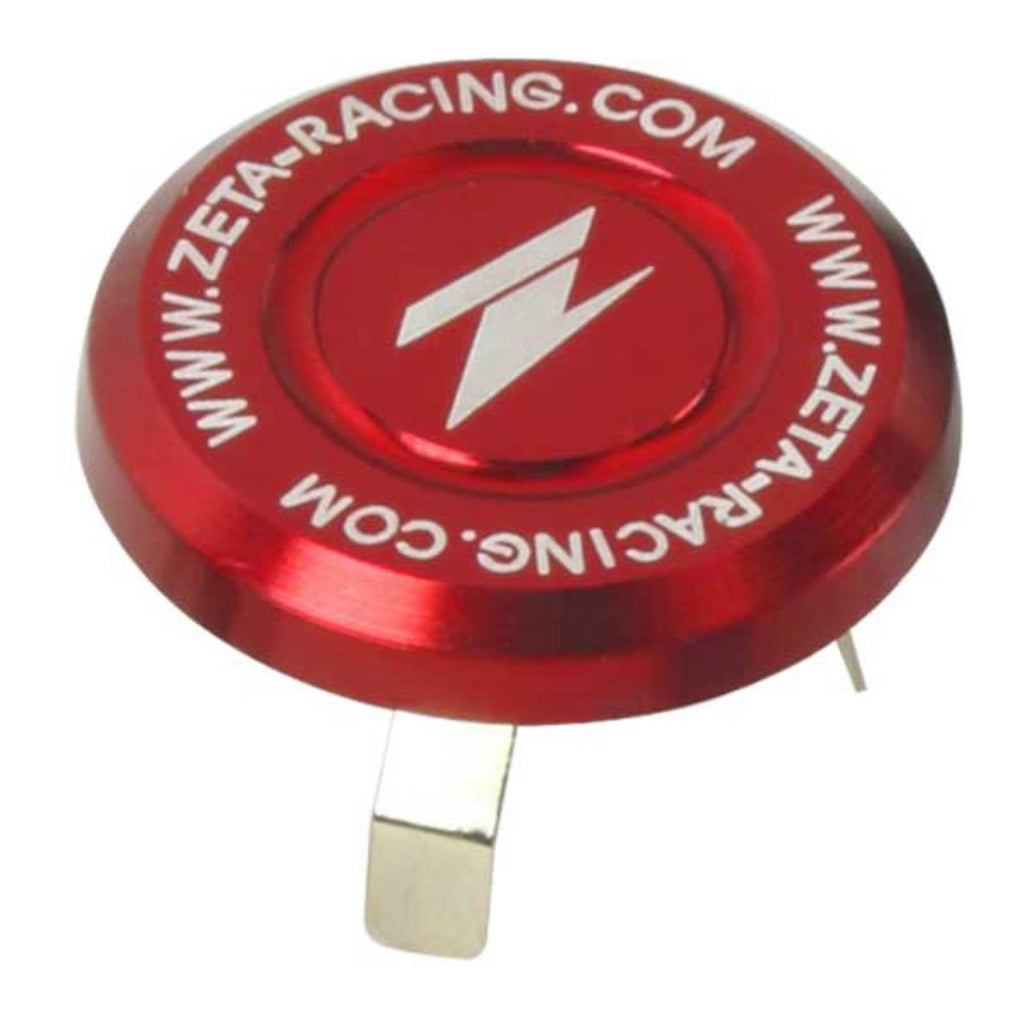 Zeta Steering Stem Cap 13-17.5mm - Red