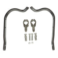 Zeta Armour Handguards Bent for 28.6mm Handlebars - Titanium