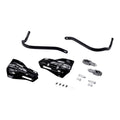 Zeta Armour XC Handguard Kit for 22.2mm Handlebars - Black / Black