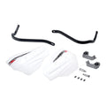 Zeta Armour XC-Pro Handguard Kit for 28.6mm Handlebars with U-Clamp - Black / Wh