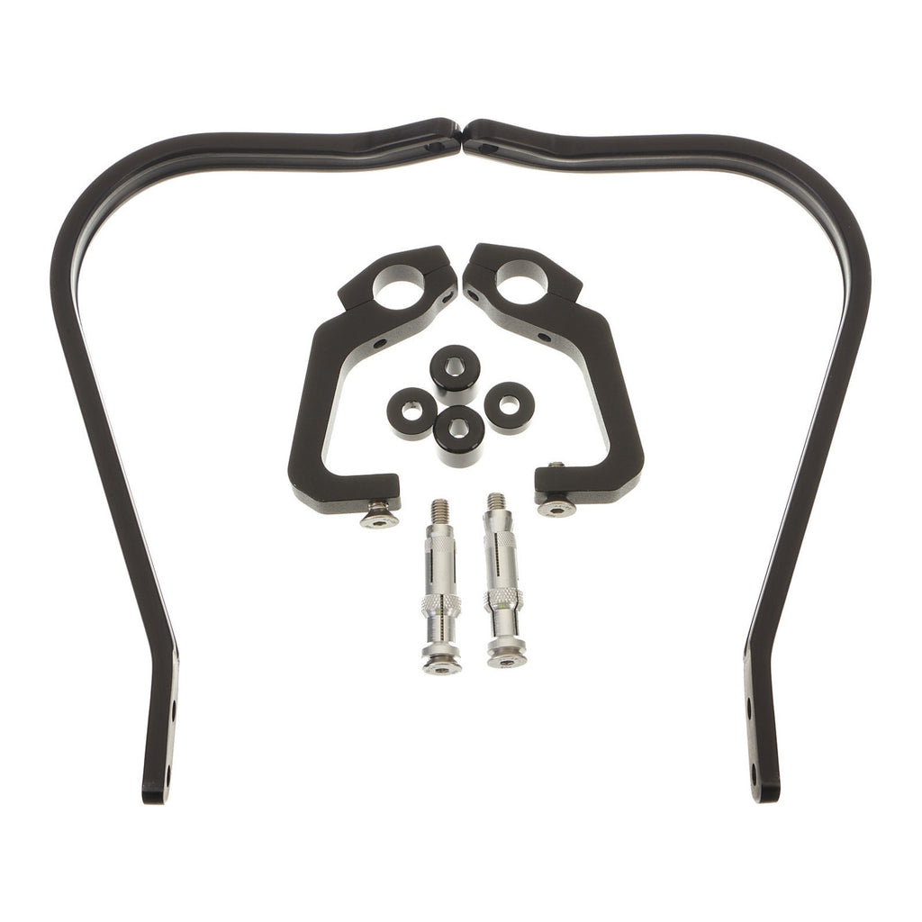 Zeta Adventure Armour Handguards for 22.2mm Handlebars - Black