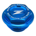 Zeta Rear Brake Reservoir Cover - Brembo KTM / Husqvarna / GasGas - Blue