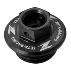 Zeta Oil Filler Plug - Honda CR / CRF, Yamaha YZ / YZF / WRF, Kawasaki KLX - Bla