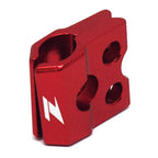 Zeta Front Brake Line Clamp - Kawasaki KXF / KLX, Suzuki RM / RM-Z - Red