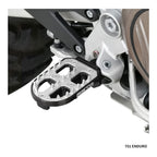 Zeta Adventure Foot Pegs - KTM - Black