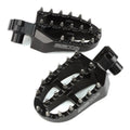 Zeta Aluminium Foot Pegs - Yamaha YZF250 / YZF450, YZ125 / YZ250 - Black