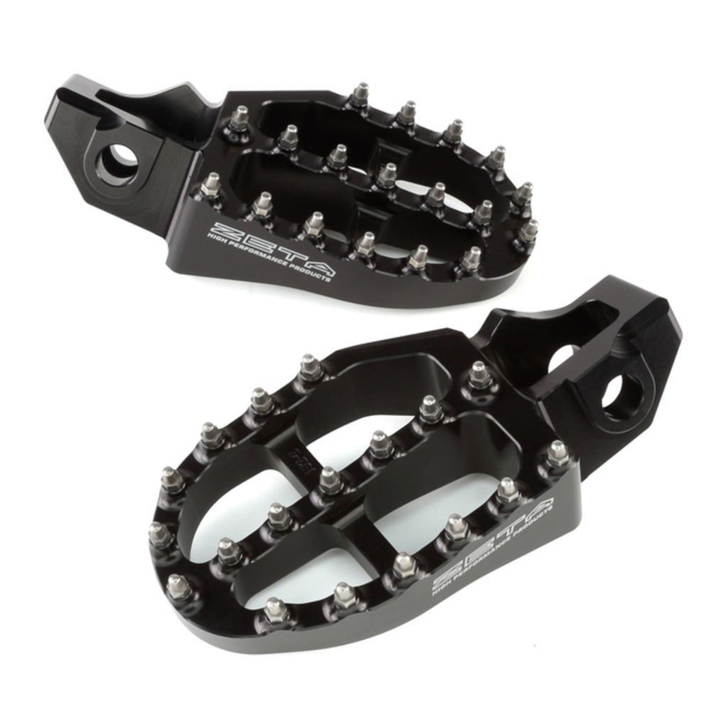 Zeta Aluminium Foot Pegs - KTM SX ('16-) - Black