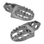 Zeta Aluminium Foot Pegs - Stark Varg - Titanium