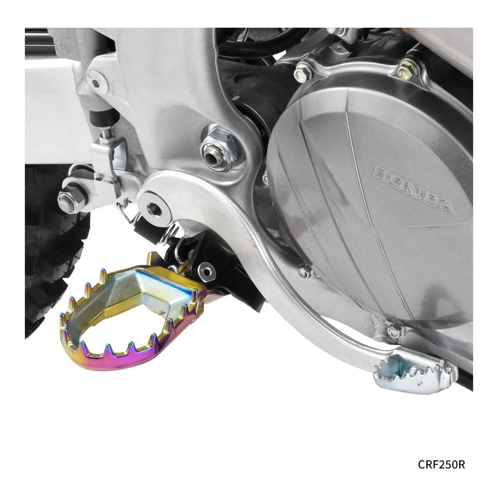 Zeta Max Foot Pegs - Honda CRF250R - Oil Slick