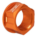 Zeta Axle Nut M25 x 32 P1.5 H18 - Orange