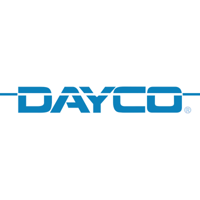 Dayco logo in blue on a white background