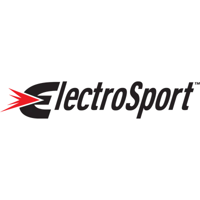 ElectroSport logo with a red arrow on a white background