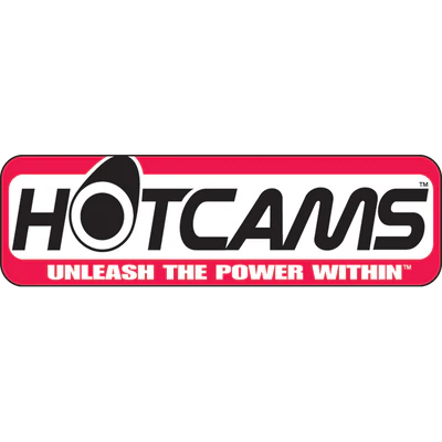 Hotcams logo with red and black design on a white background