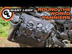 Giant Loop Round The World Panniers '26 - Black (90L)