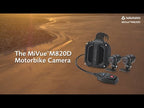 Navman MiVue 820D Motorcycle Dash Cam - Front & Rear Cameras