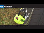 Oxford Boss Alarm 16mm Padlock - Black