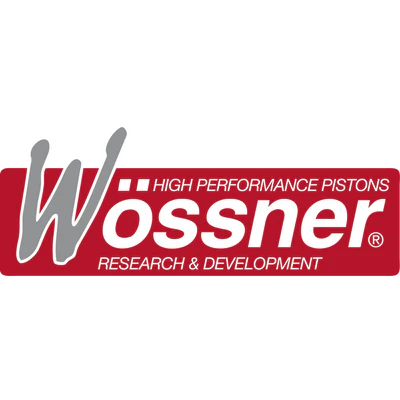 Wossner logo for high performance pistons on a white background
